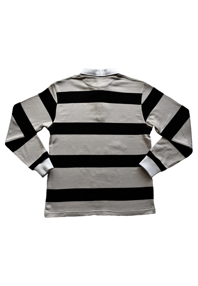 FOLNUA ♥ Stripe Rugby T-shirt /追跡付 MUSINSA公式 | FOLNUA STRIPE RUGBY T-SHIRT [GRAY]